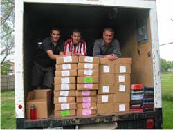 Shipment of Arabic scripture